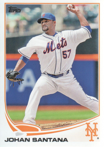 2013 topps 484 - #484, santana